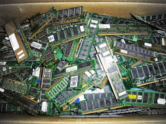 All RAM Scrap (SDRAM, DDR, DDR2, DDR3, DDR4, DDR5, etc.)